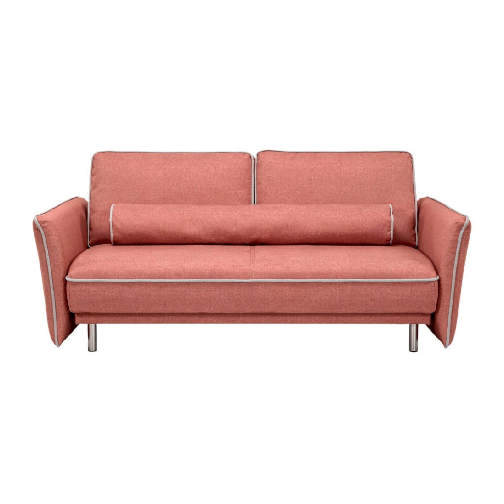 **Sofa dwuosobowy z poduszką w stylu skandynawskim**